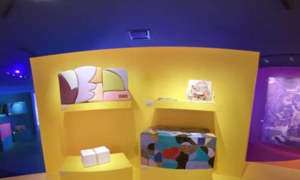 Singapore LV exhibition Storage BOX painting art 8